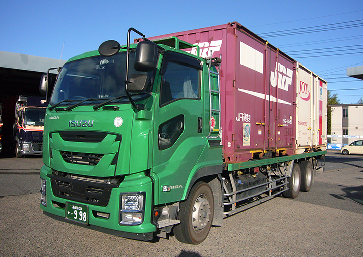 大型JRコンテナ車ドライバー